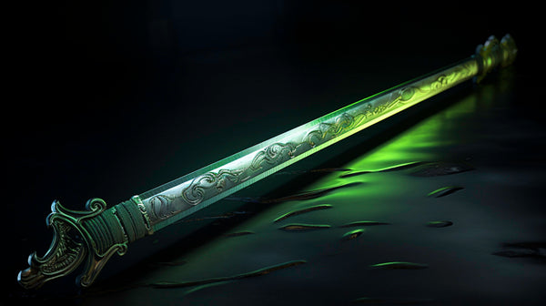 The Color of Power: What the Green Katana Represents in Martial Symbolism