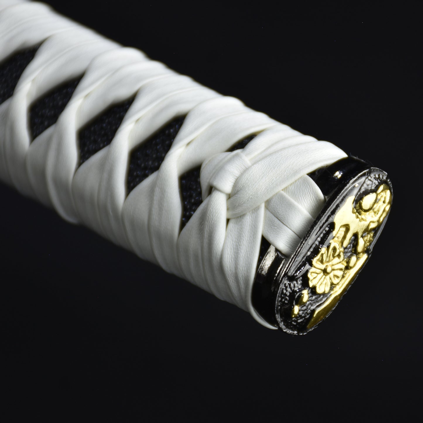Stainless Steel All White Katana Japanese Samurai Sword