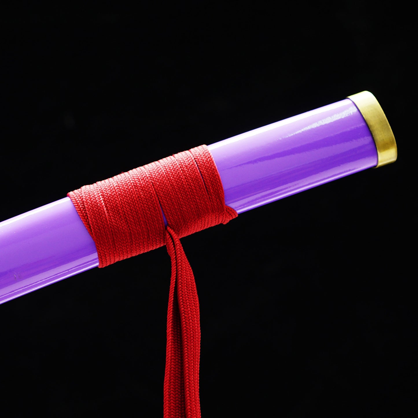 Handmade 1045 Carbon Steel One Piece Sword Anime Purple Katana