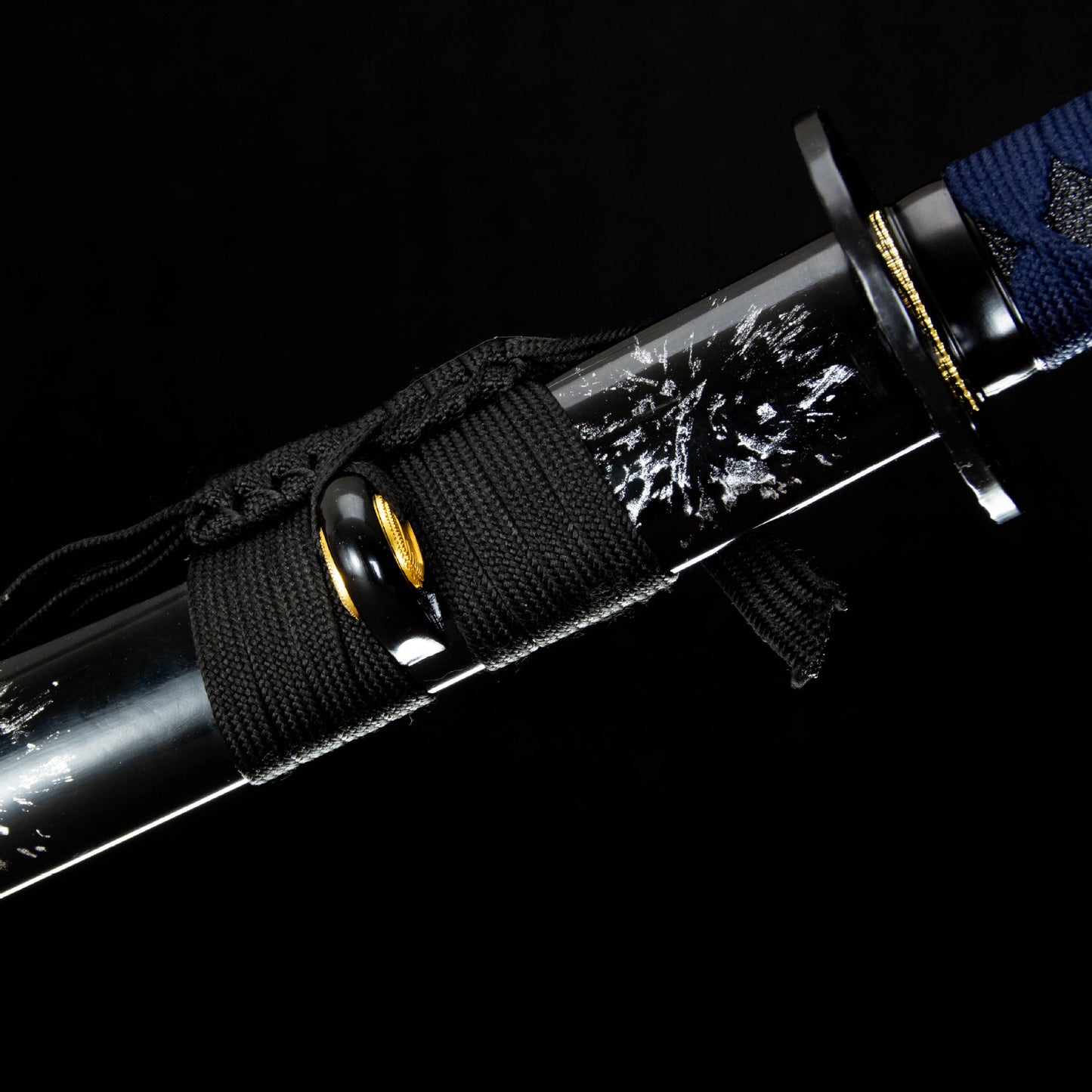 High Manganese Steel Blue Bladed Katana Japanese Sword
