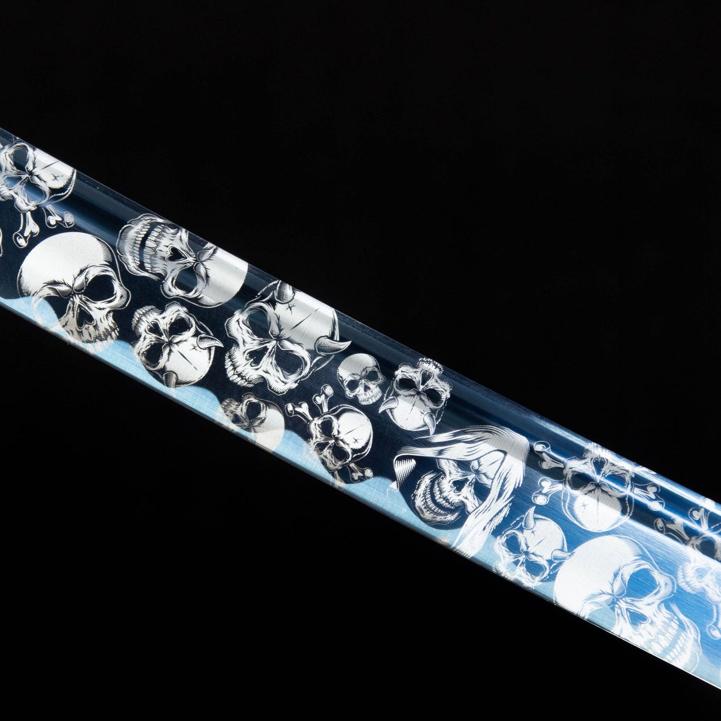 High Manganese Steel Blue Bladed Katana Japanese Sword