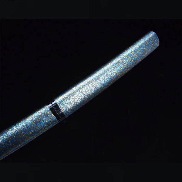 Medium Carbon Steel Iaido Blue Katana Anime Sword Hand Forged