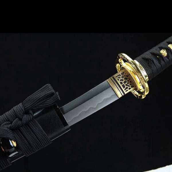 Handmade Sword Musashi Short Sword Samurai Wakizashi Kogarasu Maru
