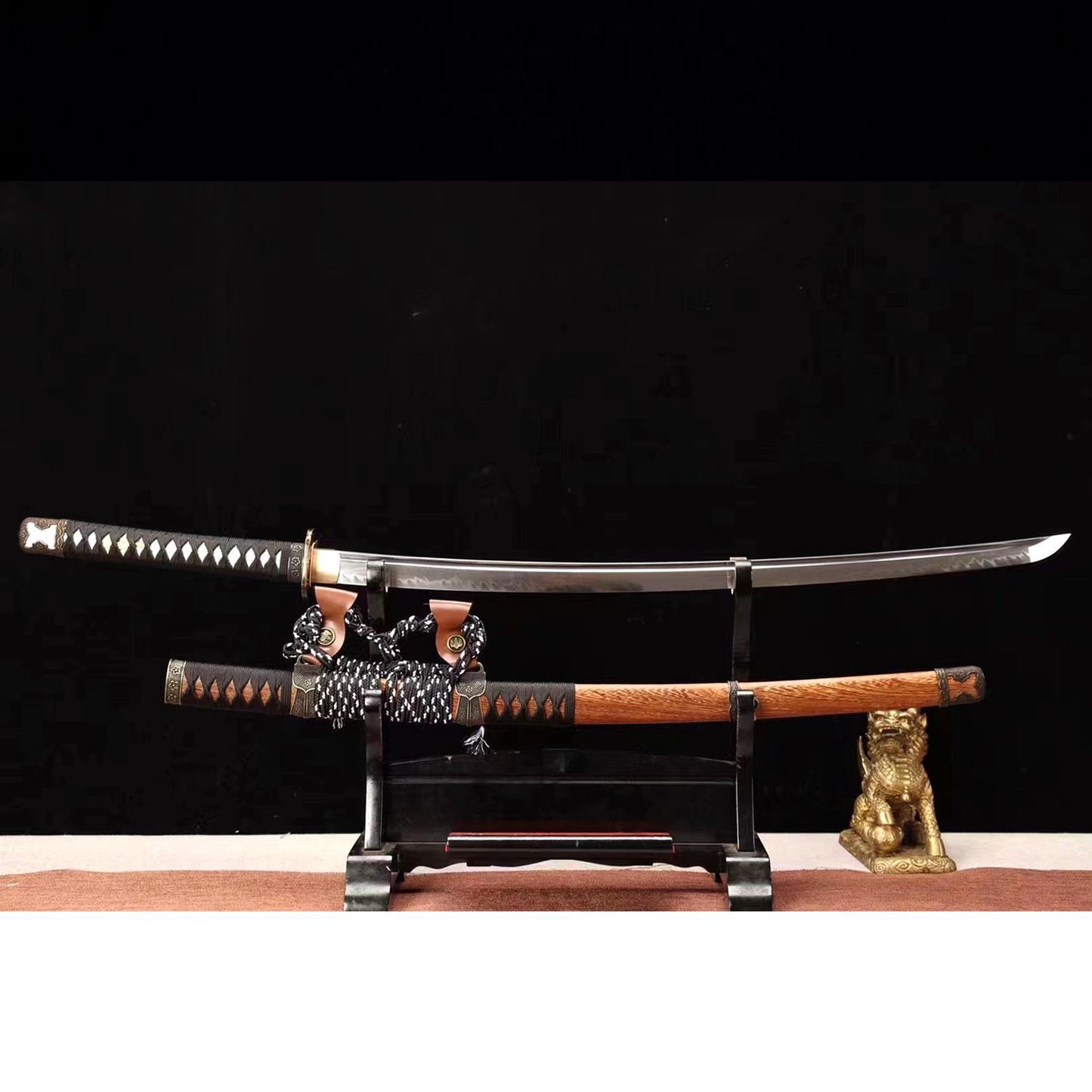 T10 Steel Katana Anime Sword Brown