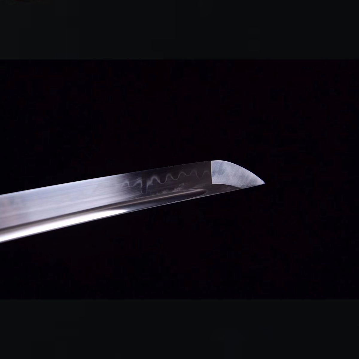 T10 Steel Brown Forged Rosewood Sheath Katana Iaido Anime Sword