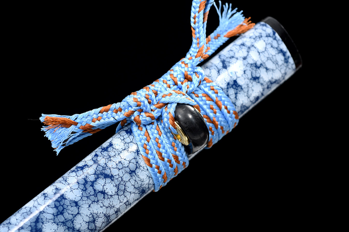 Tanto Patterned Steel Zebra Baked Blue