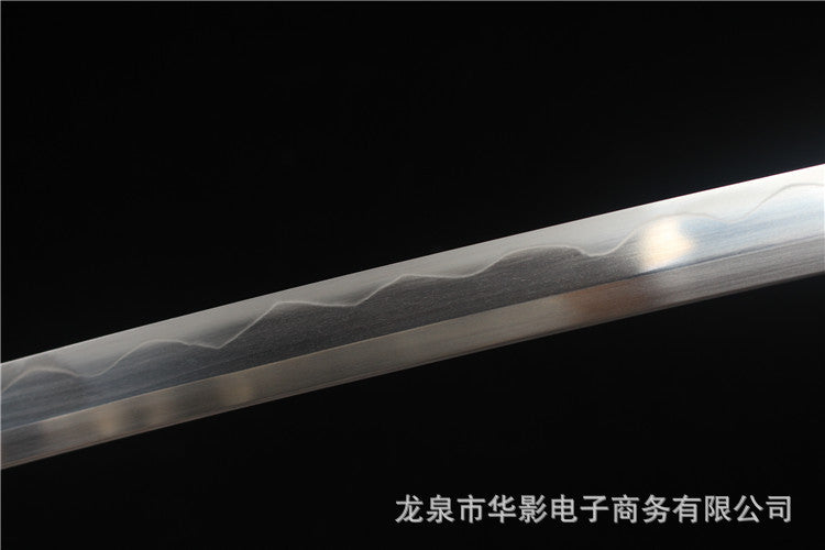Short Aluminum Katana Wooden Handle