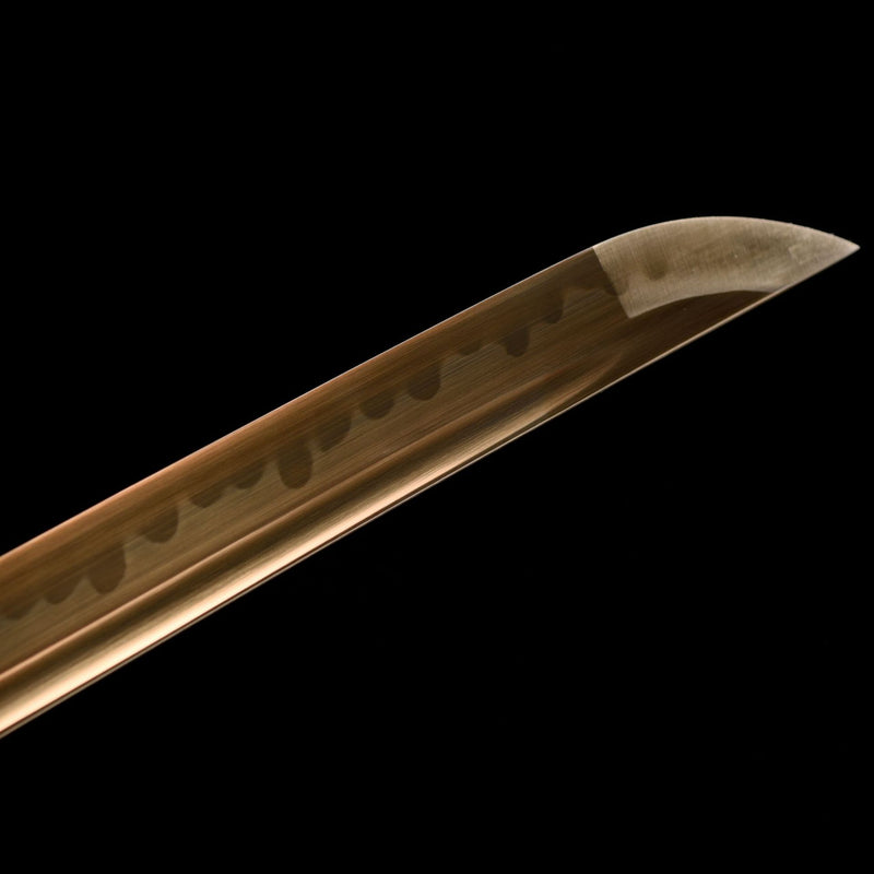T10 Carbon Steel Golden Dragon Katana