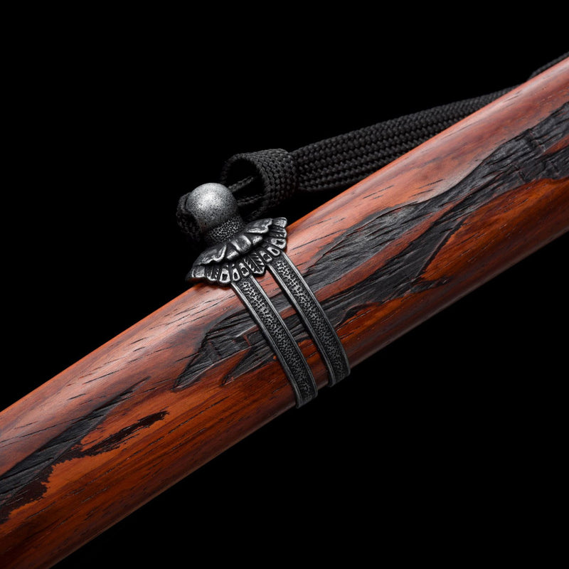 Handmade Mortal Blade Sekiro Purple Bladed Katana