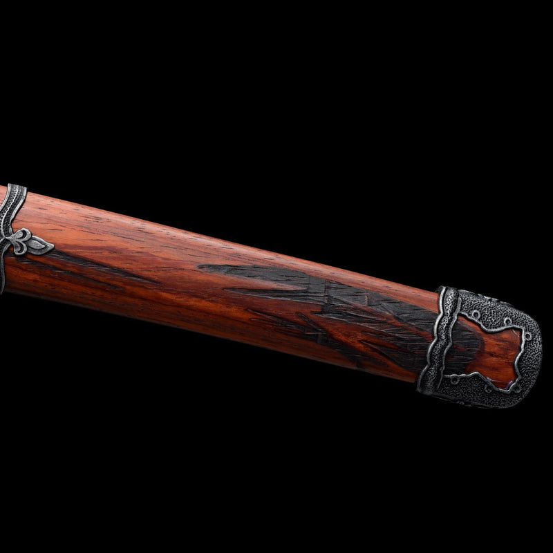 Handmade Mortal Blade Sekiro Purple Bladed Katana