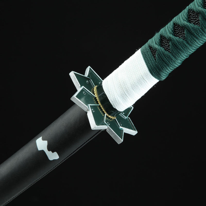 Demon Slayer Green Edge Katana Carbon Steel