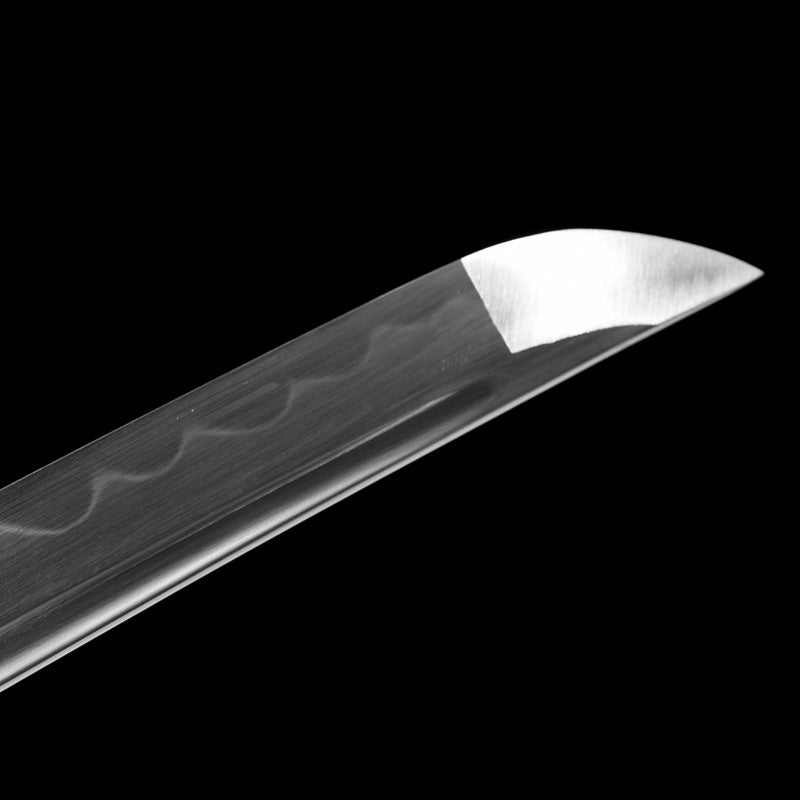 Carbon Steel Green and Black Katana Hand Forged