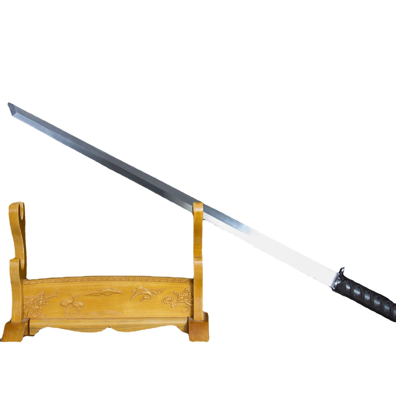 Steel Black Straight Katana