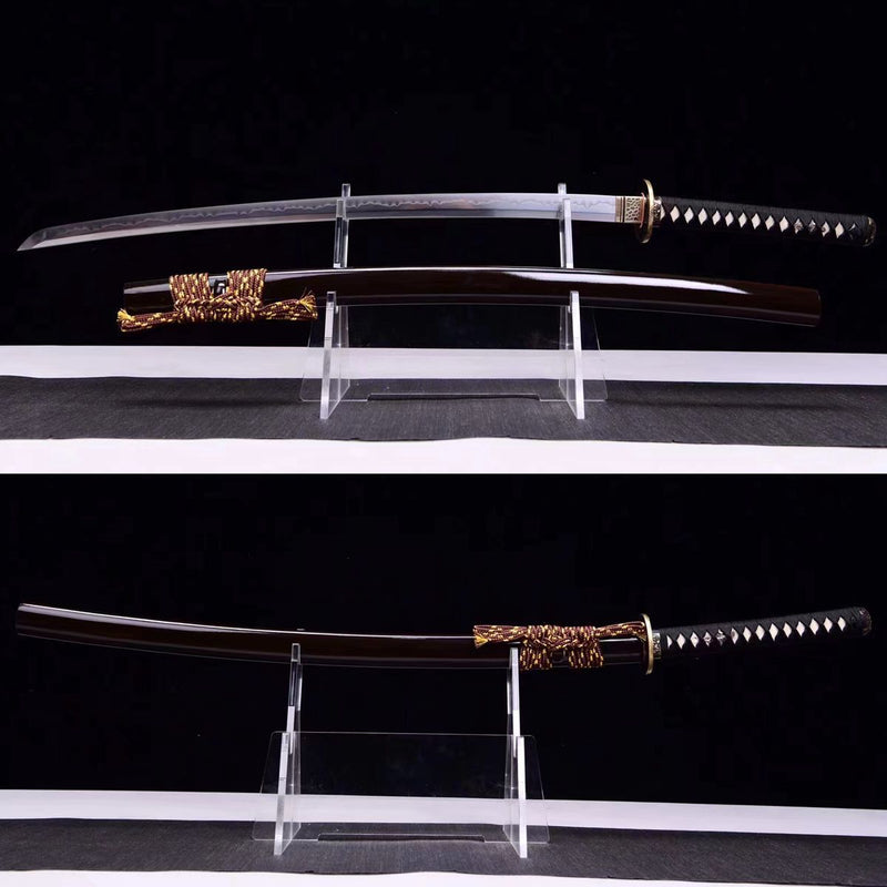 Long 1095 Steel Japanese Katana Anime Sword Black