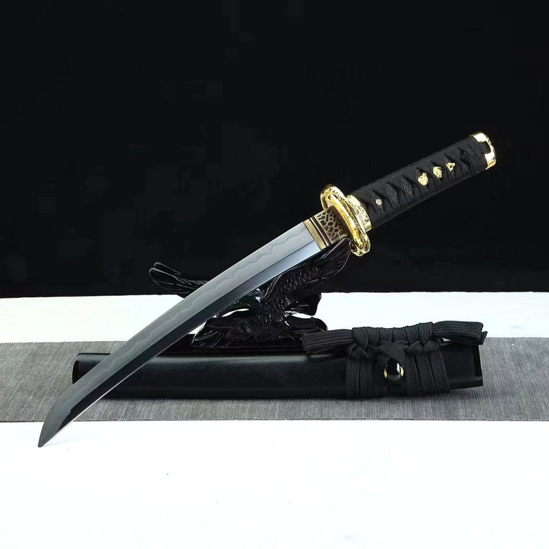 Handmade Sword Musashi Short Sword Samurai Wakizashi Kogarasu Maru