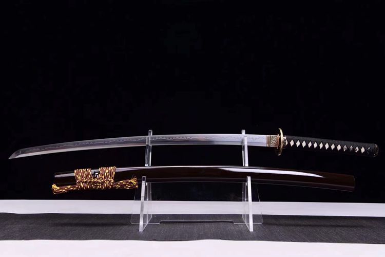 Long 1095 Steel Japanese Katana Anime Sword Black