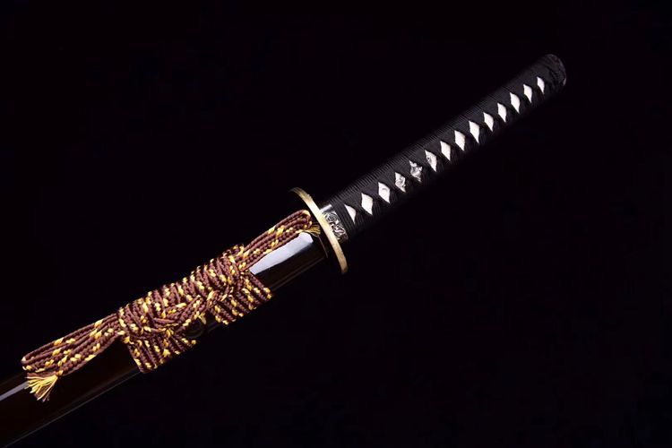 Long 1095 Steel Japanese Katana Anime Sword Black