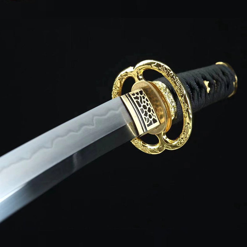 Handmade Sword Musashi Short Sword Samurai Wakizashi Kogarasu Maru