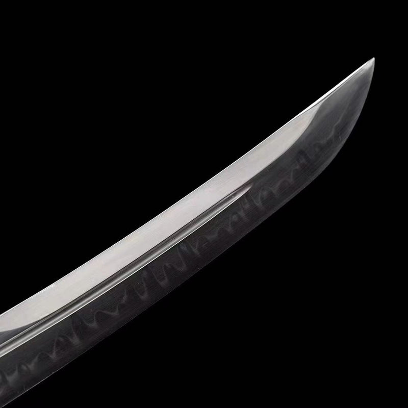 Sword T10 Steel Kogarasu Maru Wakizashi Katana Tanto