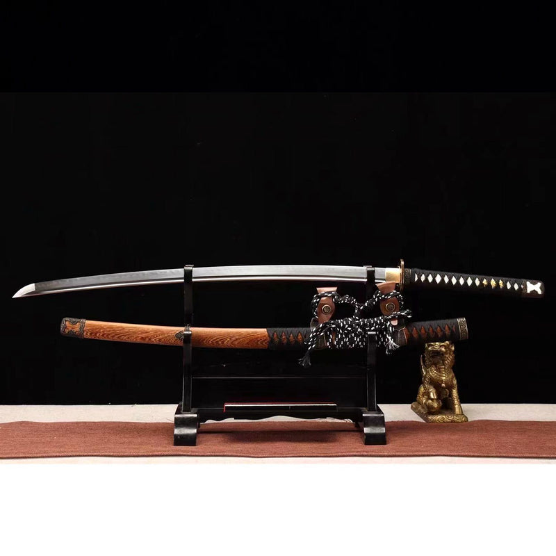 T10 Steel Katana Anime Sword Brown