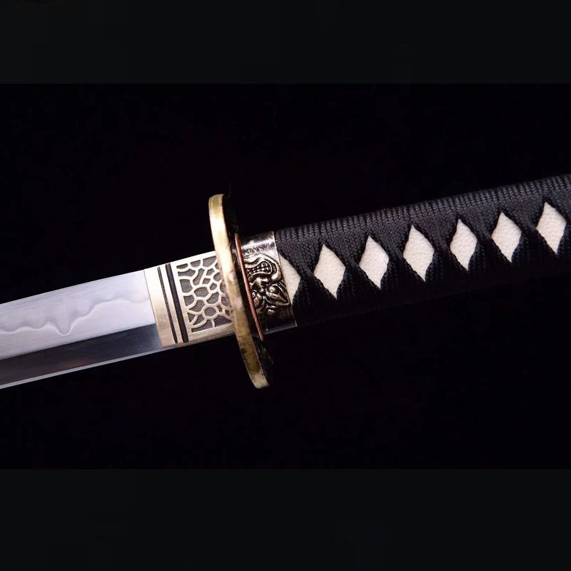 Long 1095 Steel Japanese Katana Anime Sword Black