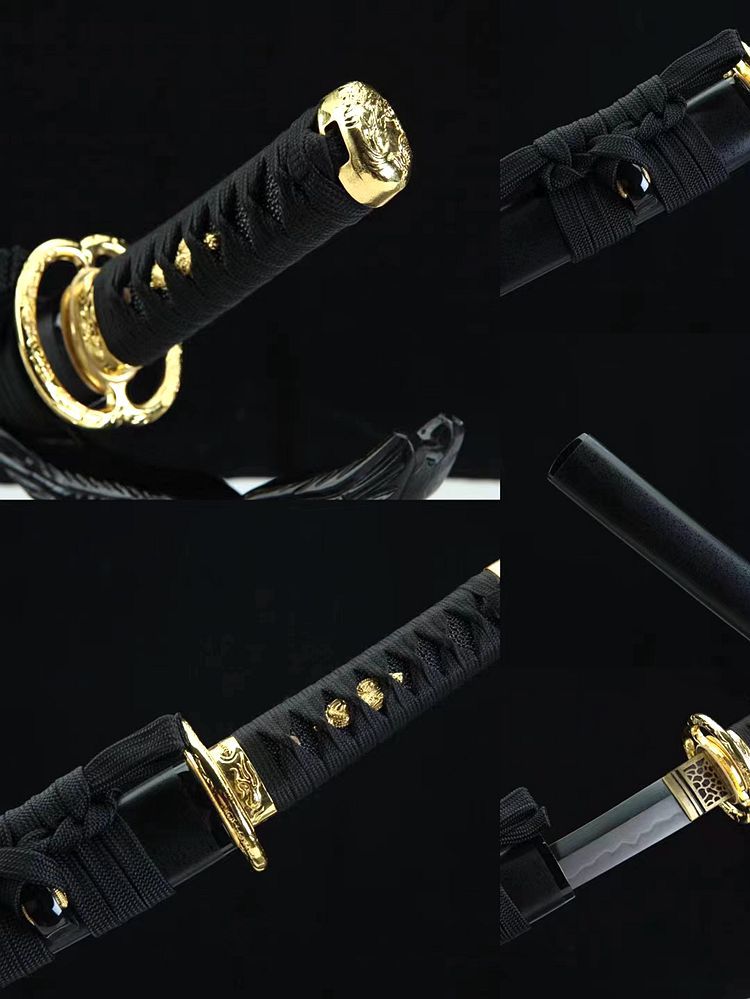 Handmade Sword Musashi Short Sword Samurai Wakizashi Kogarasu Maru