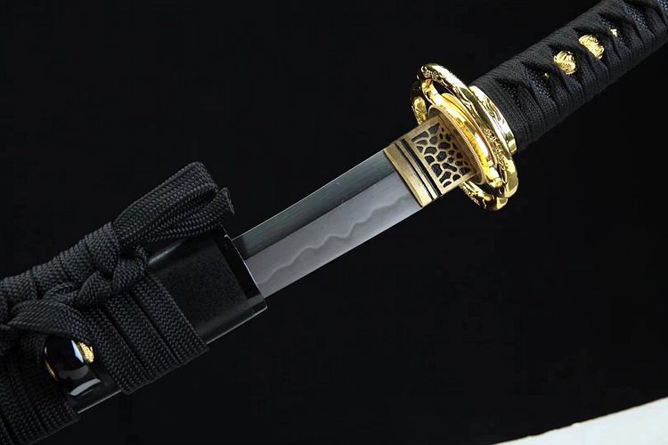 Handmade Sword Musashi Short Sword Samurai Wakizashi Kogarasu Maru