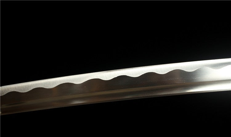 Carbon steel samurai knife