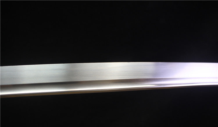 Carbon steel samurai knife