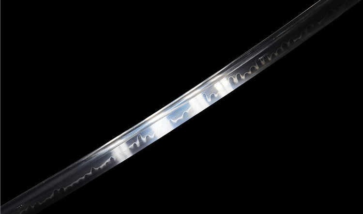 Carbon steel samurai knife