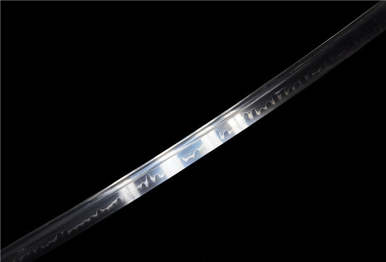 Carbon steel samurai knife