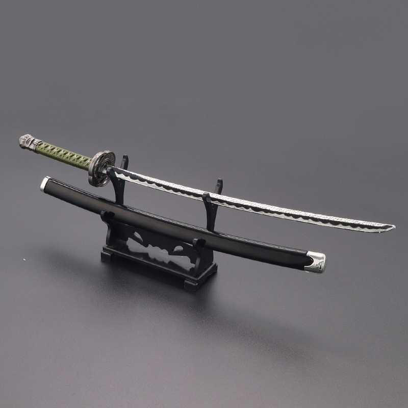 26cm Black Metal Elden Ring Moonveil Katana