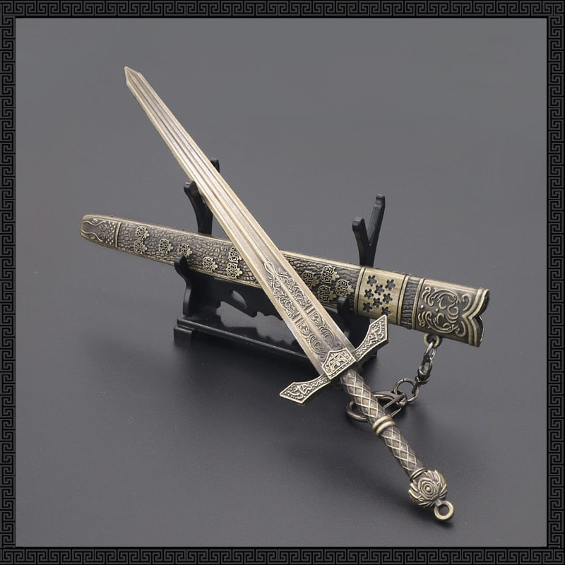 22CM Elden Ring Katana Game Greatsword with Sword Sheath Metal