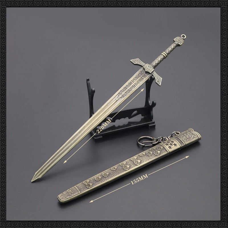 22CM Elden Ring Katana Game Greatsword with Sword Sheath Metal